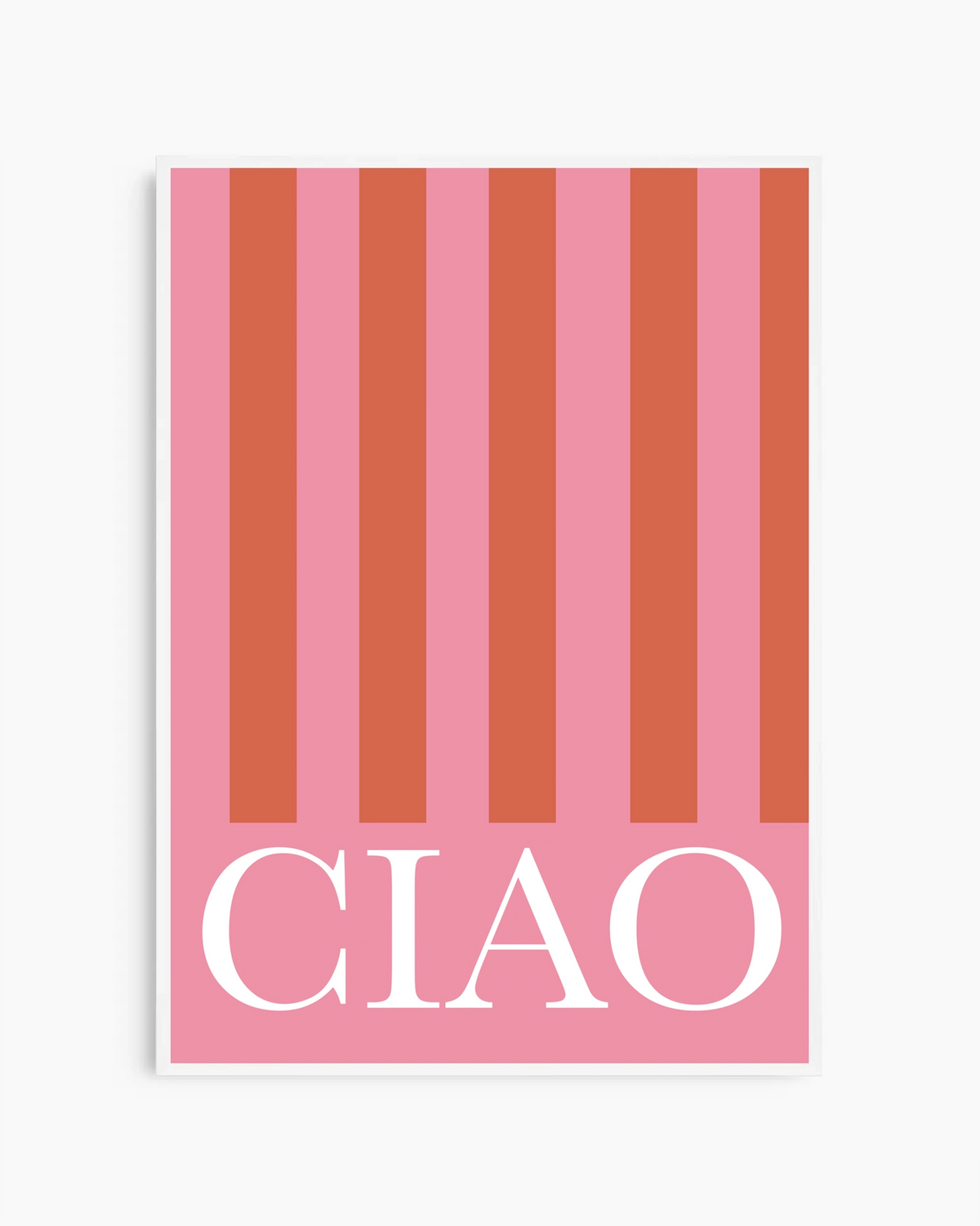 Ciao Ränder Poster