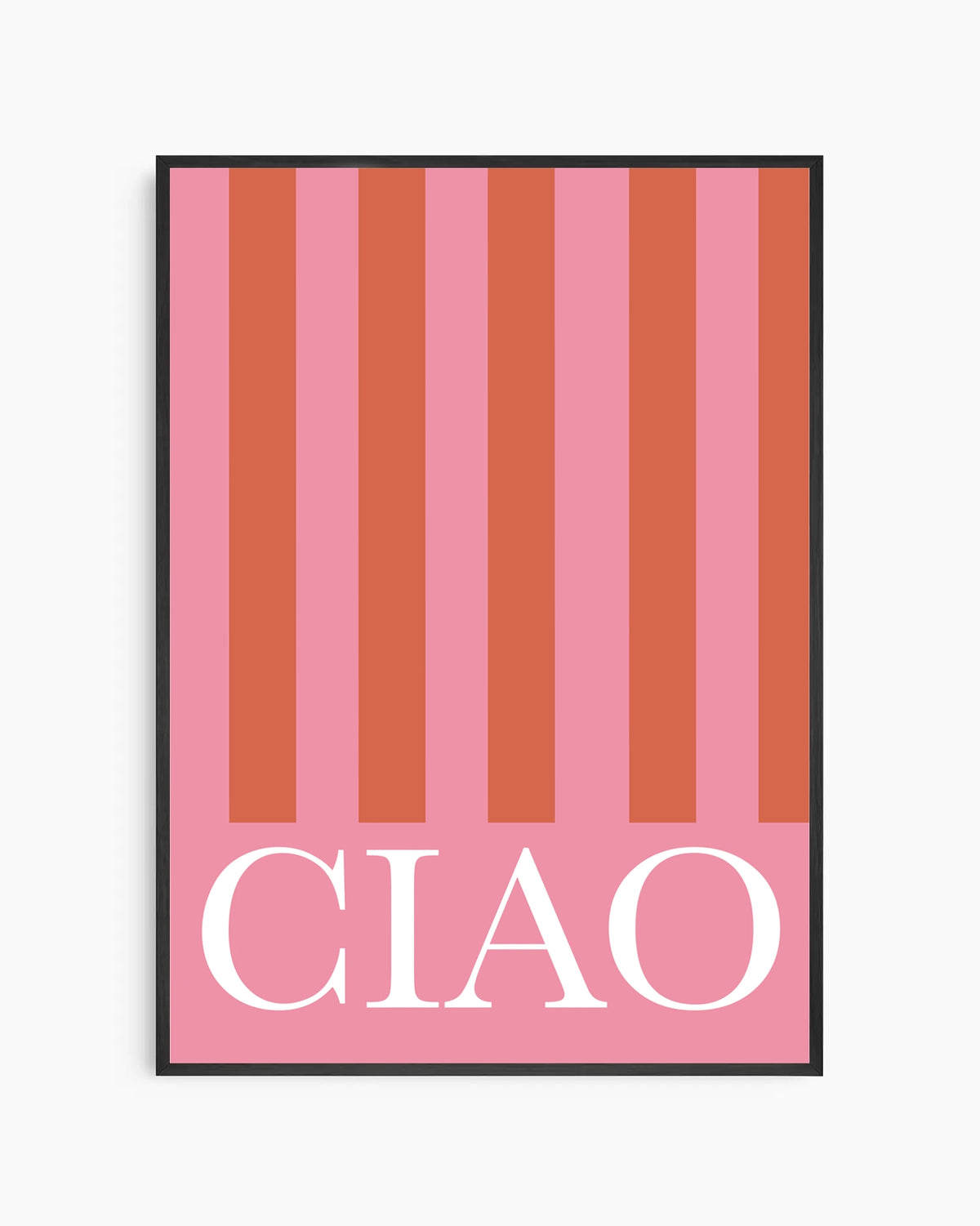 Ciao Ränder Poster