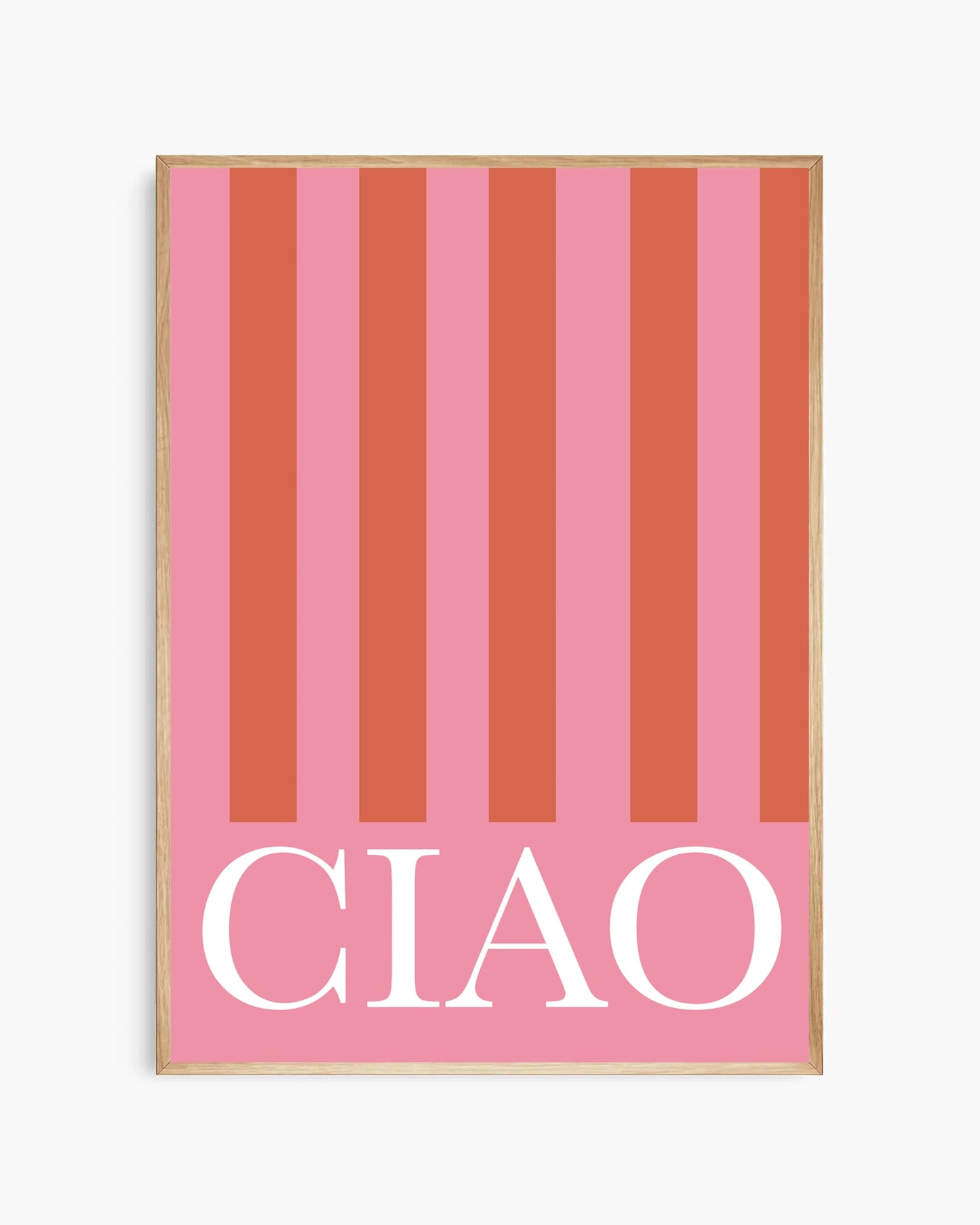 Ciao Ränder Poster