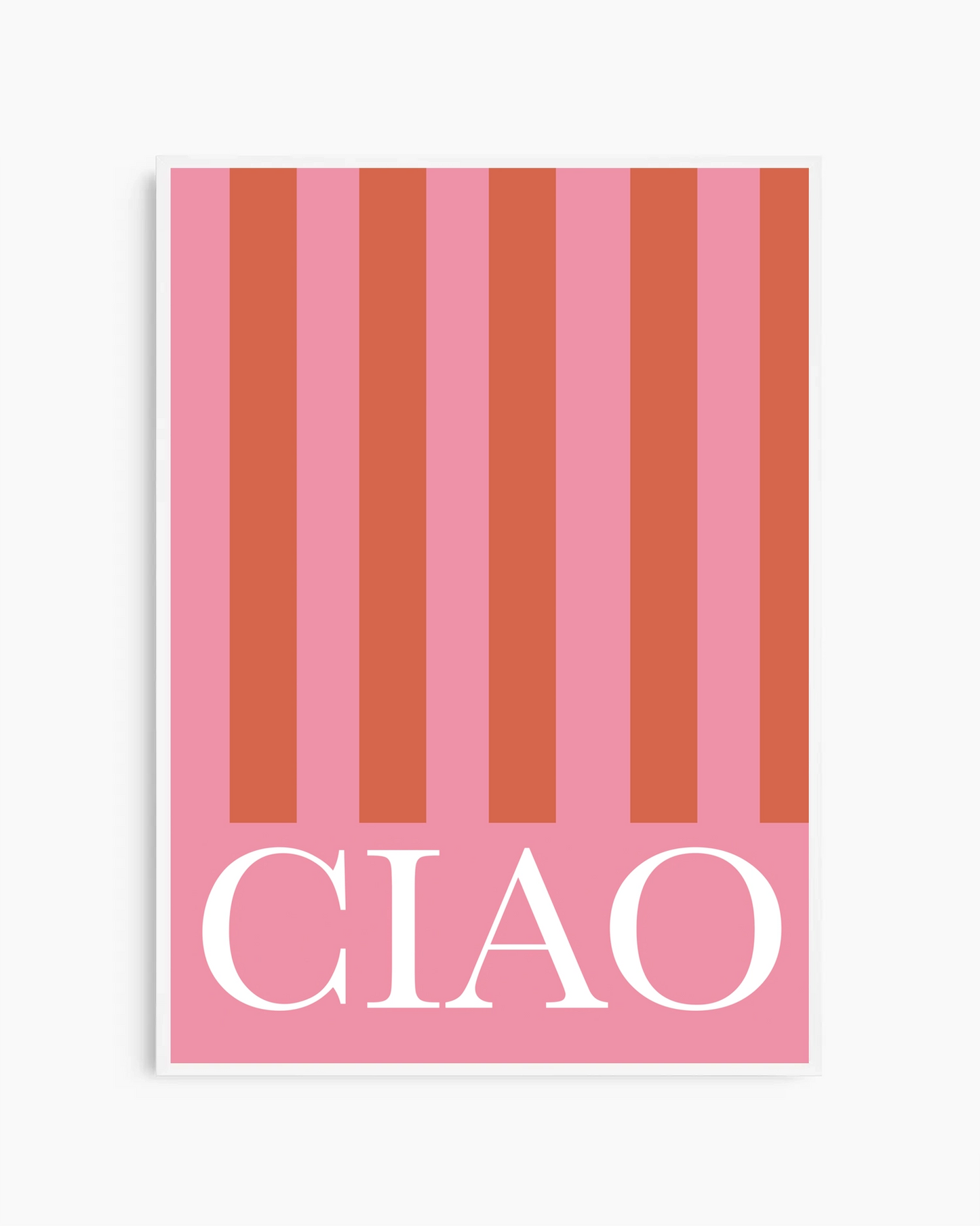 Ciao Ränder Poster