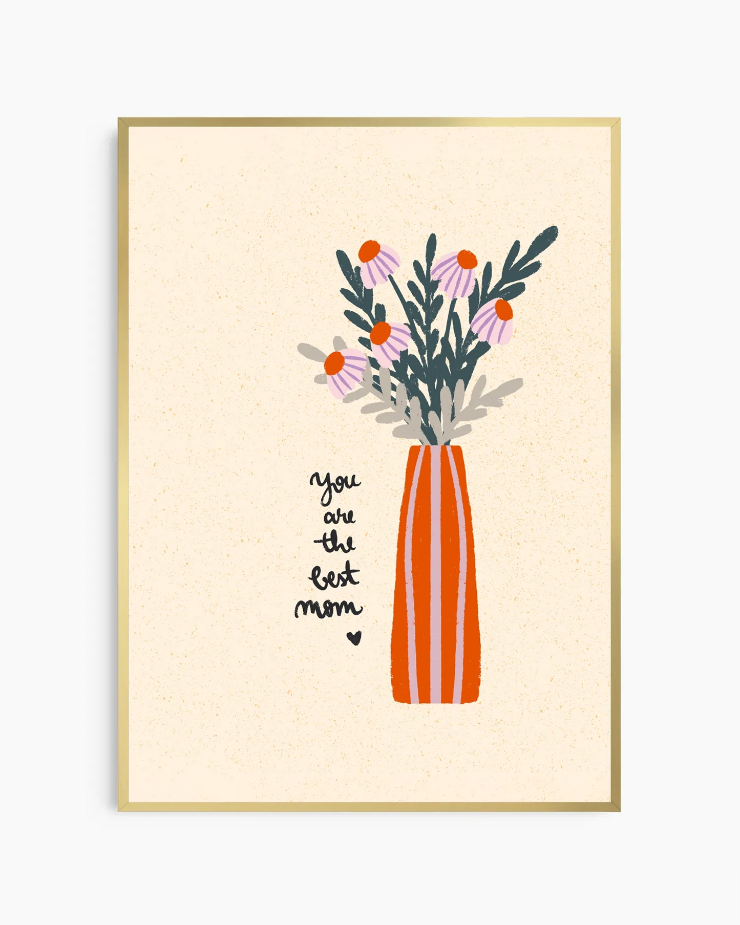 Best Mom Flower Vase