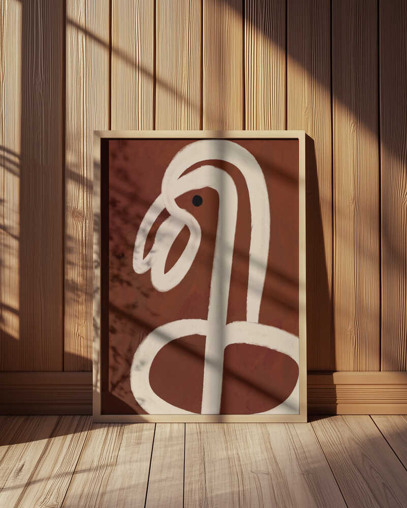 Böjd Stillhet Poster