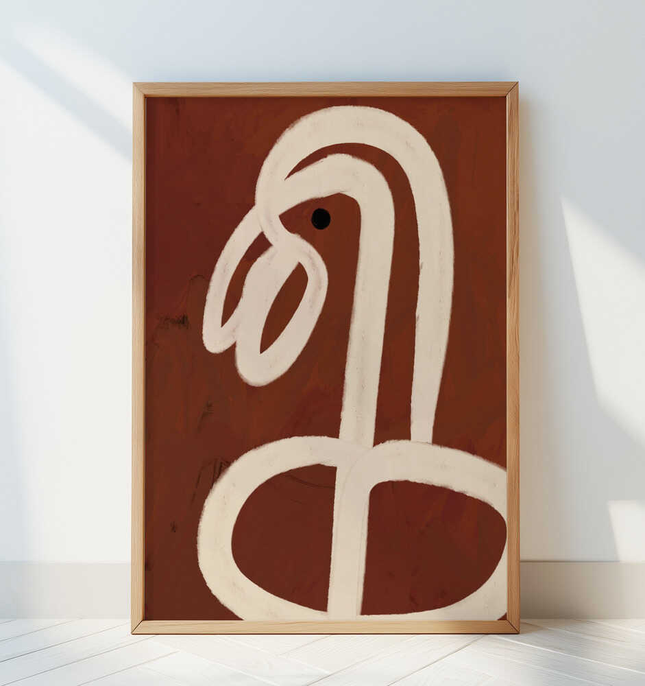 Böjd Stillhet Poster